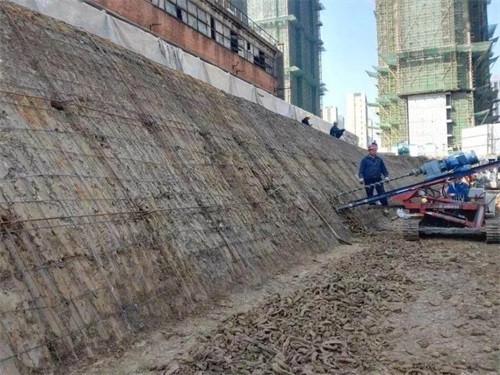 曲水建筑边坡支护
