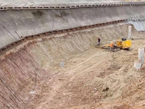 曲水基坑边坡加固